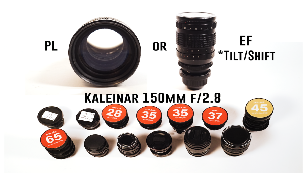 Kaleinar 150mm f2.8 (Closer Match to Volna)