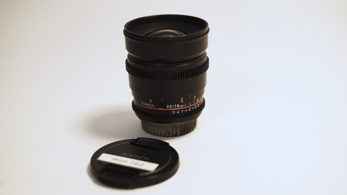 Rokinon 16mm T2.2 (A-PSC)