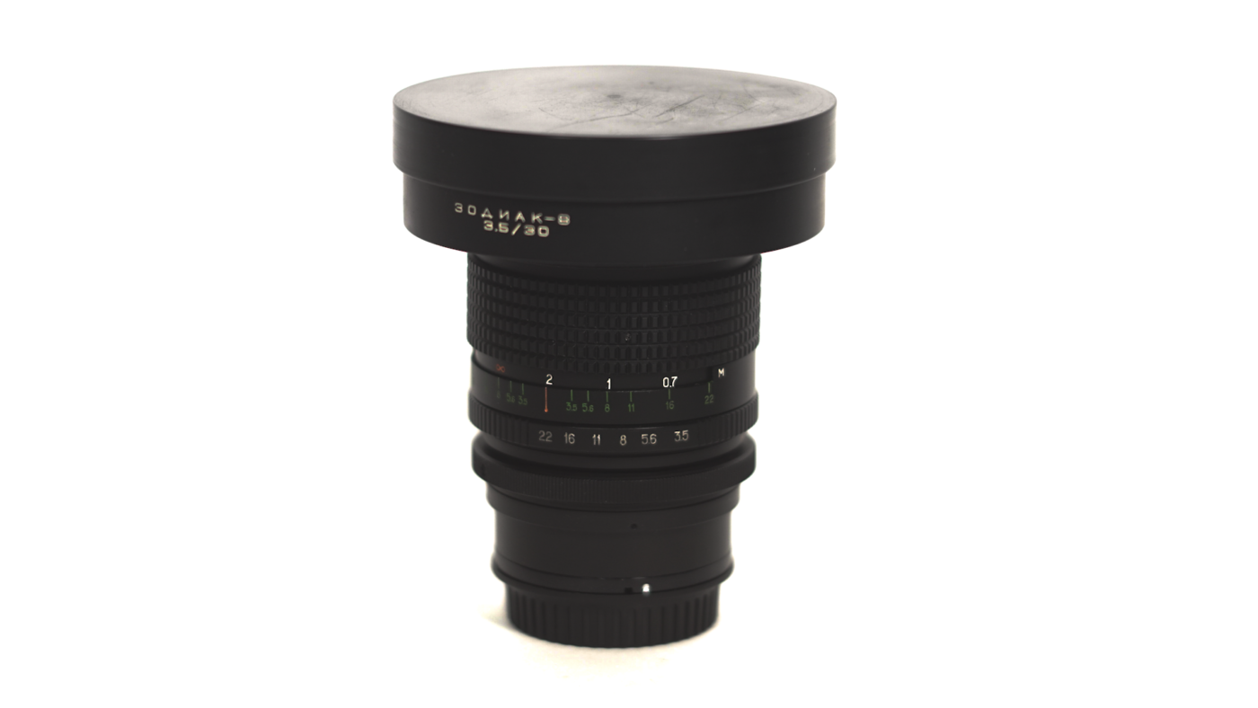 Zodiak 30mm f3.5 (fisheye)