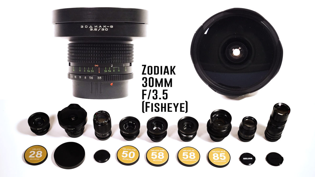 Zodiak 30mm f3.5 (fisheye)