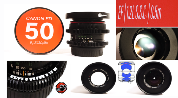Canon FD 50mm f1.2 L