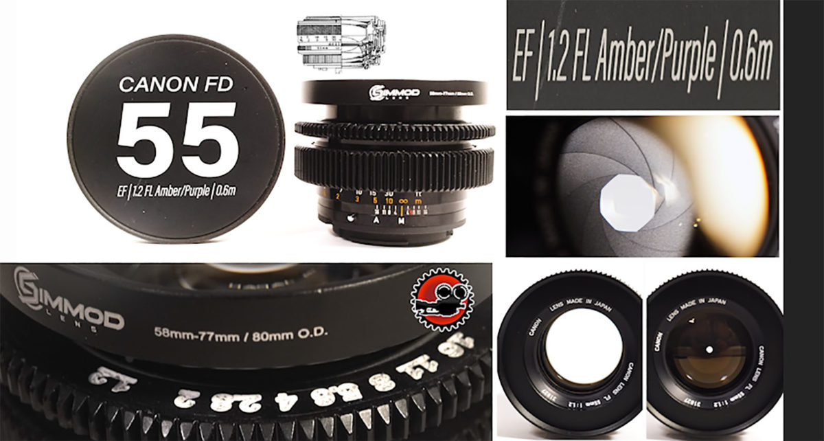 Canon FD 55mm f1.2 (FL - Amber Coating)