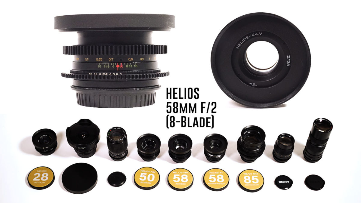 Helios 58mm f2 (8 - Iris Blades)