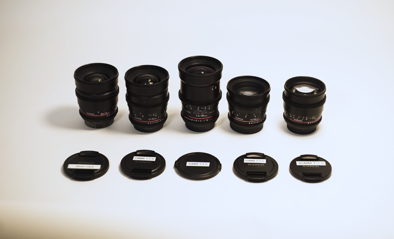 Entire 6 Lens Package