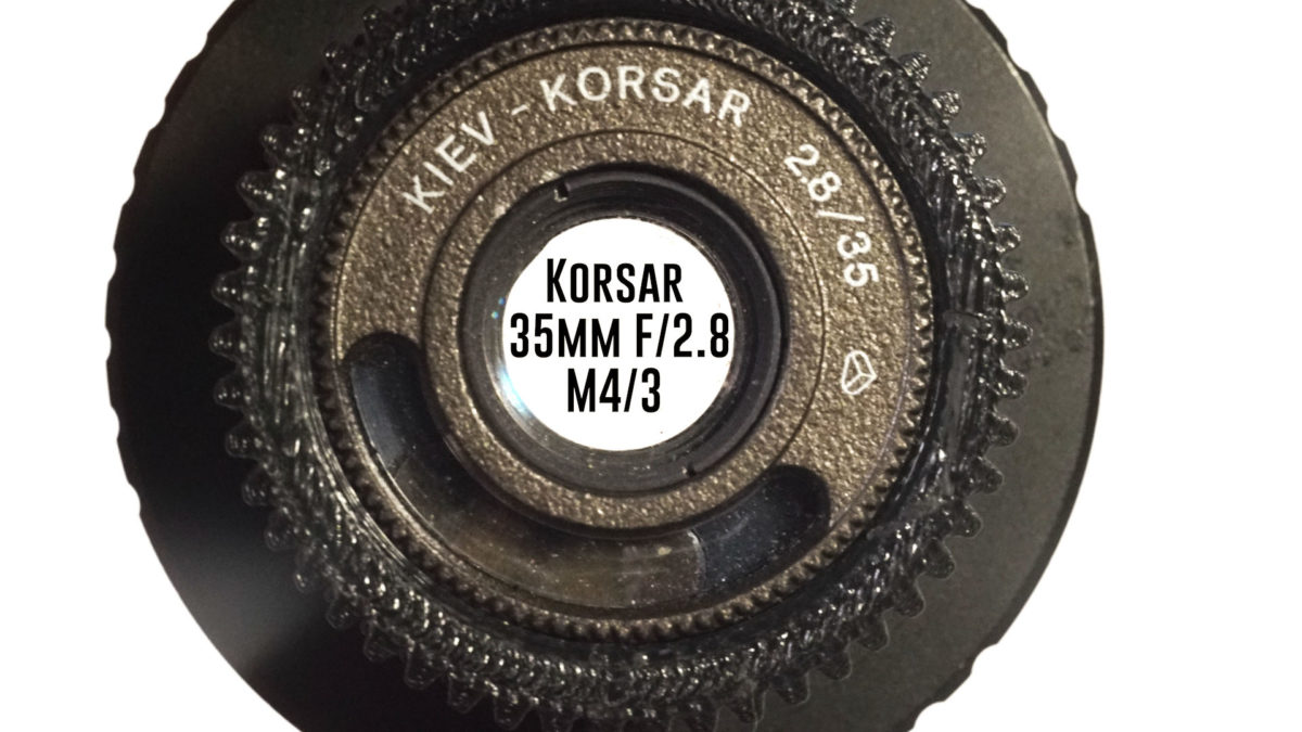 Korsar 35mm f2.8 (Novelty vintage m4/3 lens)