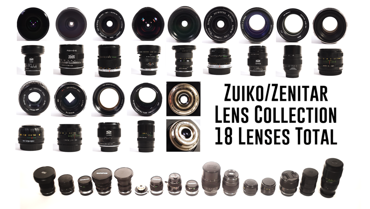 Entire 18 Lens Package